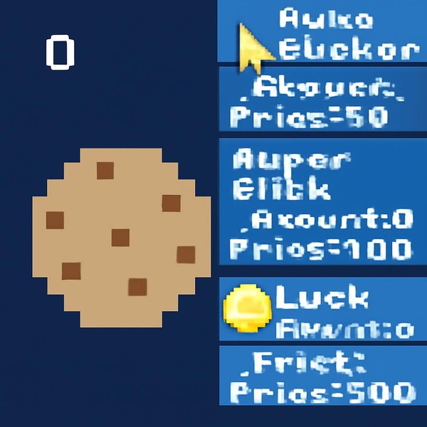 COOKIE CLICKER: THE FIRST VERSION
